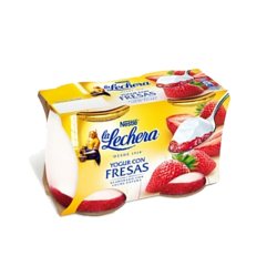 YOGUR CON FRESA LA LECHERA