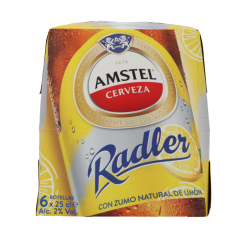 CERVEZA AMSTEL RADLER 25 CL...