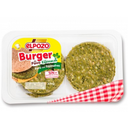 TURKEY SPINACH BURGER