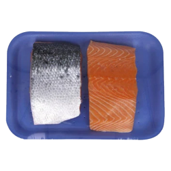 SALMON FILLET tray