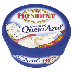 QUESO CREMA AZUL PRÉSIDENT