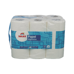 PAPEL HIGIÉNICO SELEX x12