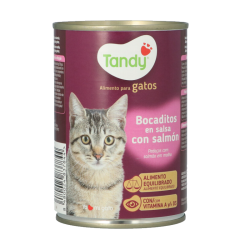 CAT FOOD SNACKS SALMON TANDY