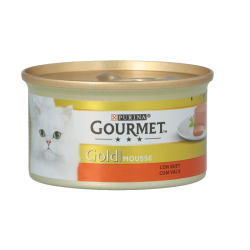 CAT FOOD GOLD BEEF MOUSSE...