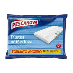 FILETES DE MERLUZA SIN PIEL...