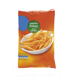 PATATAS FRITAS PREFRITAS