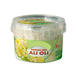 ENSALADILLA PATATAS CON ALIOLI