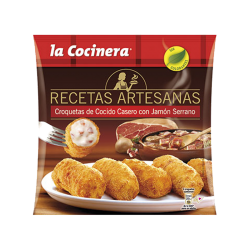 COOKED CROQUETTES WITH HAM...