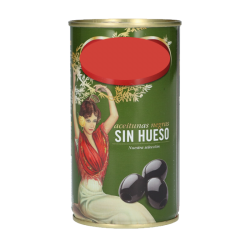 ACEITUNA NEGRA SIN HUESO