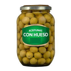 ACEITUNA VERDE CON HUESO