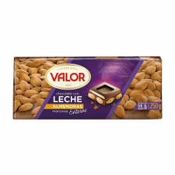 CHOCOLATE VALOR LECHE ALMENDRA