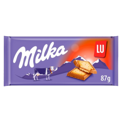 CHOCOLATE MILKA LU GALLETA