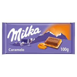 CHOCOLATE MILKA CARAMELO