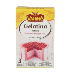 GELATINA NEUTRA VAHINE SOBRES